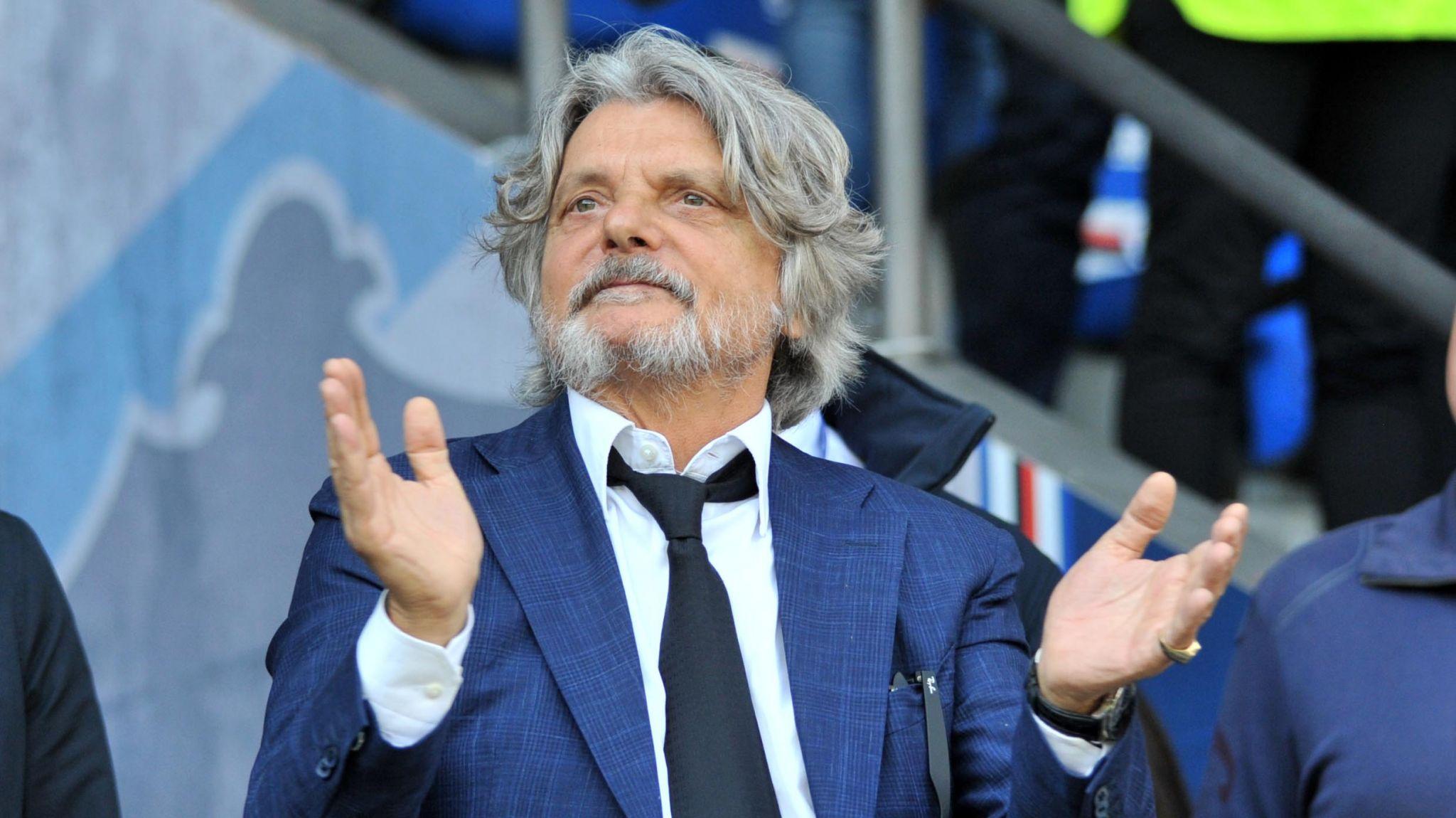 Massimo Ferrero aprile Fiorentina Ferrero sampdoria