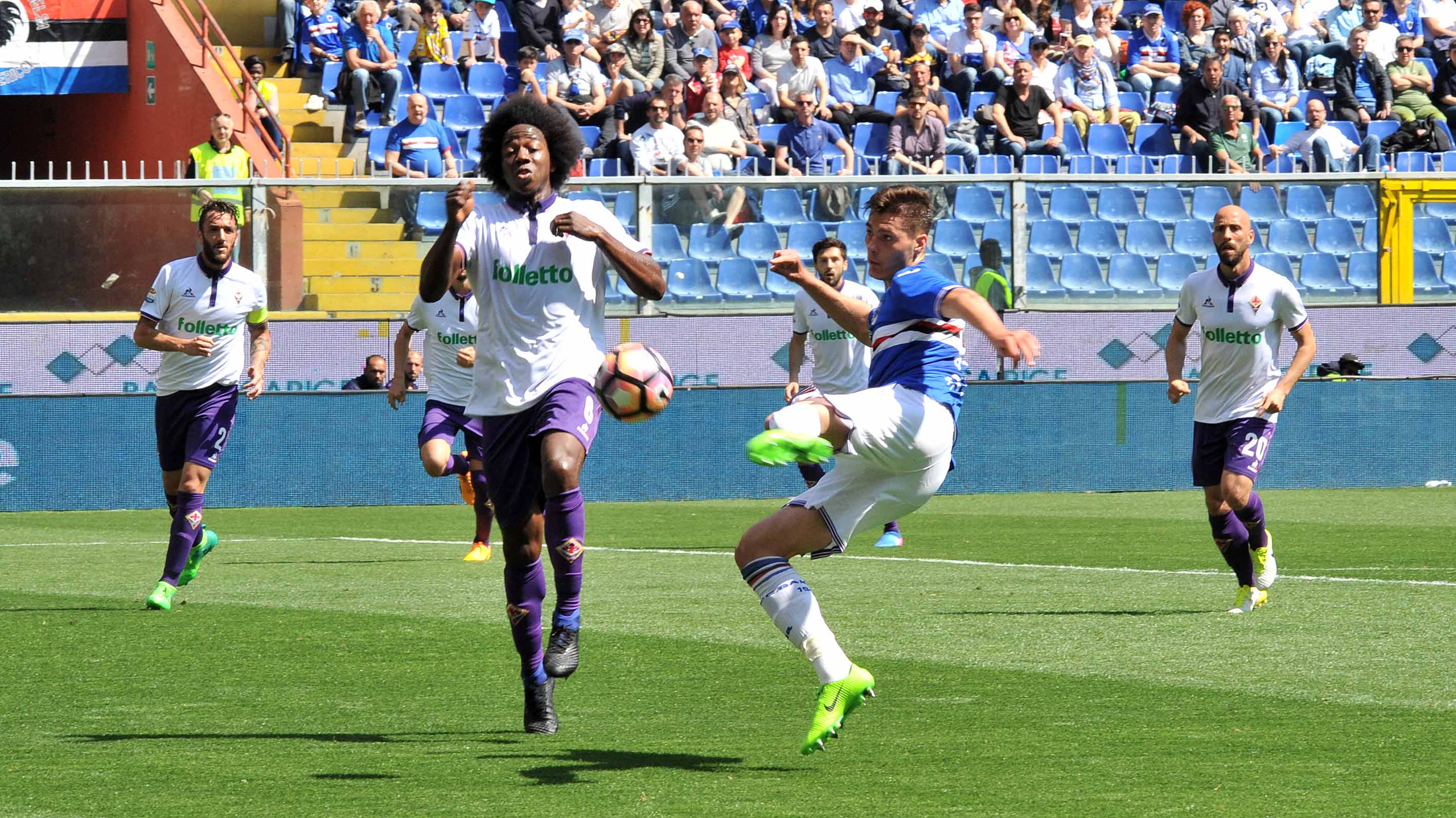 Schick Sanchez Fiorentina schick sampdoria