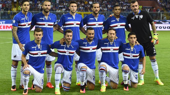 tim cup sampdoria foto formazione