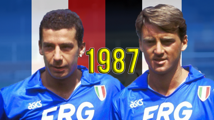 1987VialliMancini 30 anni e non sentirli