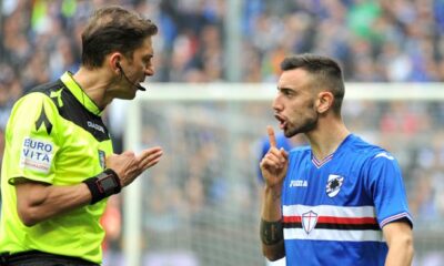 bruno fernandes tagliavento sampdoria marzo 2017