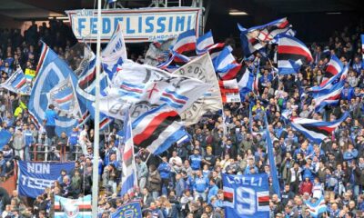 Sampdoria tifosi gradinata sud