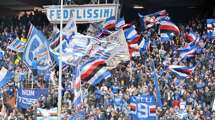 Sampdoria tifosi gradinata sud