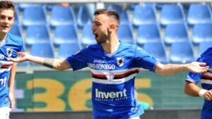 Esultanza Fernandes Sampdoria Fiorentina e1503217407993