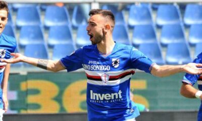 Esultanza Fernandes Sampdoria Fiorentina e1503217407993