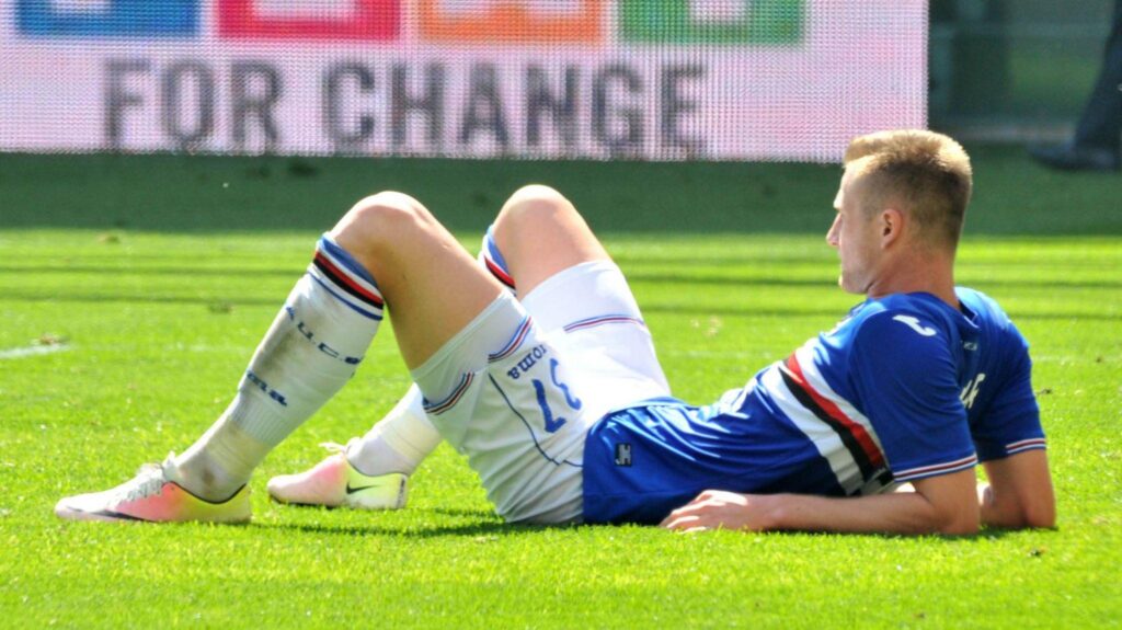 Samp, la benzina è finita: blucerchiati poco brillanti 1 Skriniar deluso1
