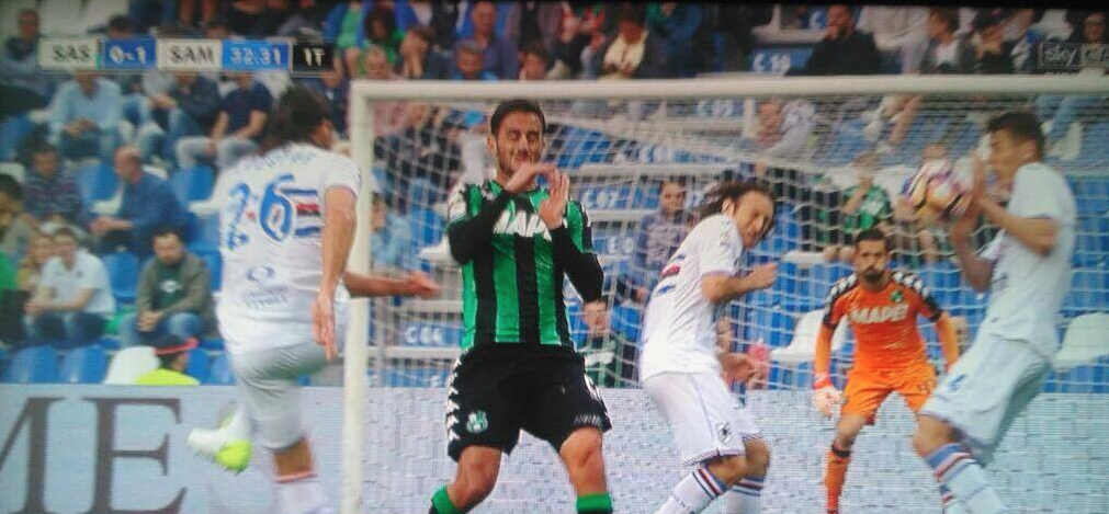 schick sassuolo-sampdoria