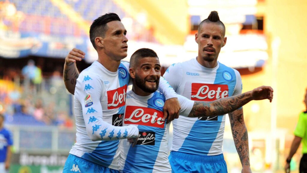 Callejon Insigne Hamsik
