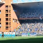Minuto di silenzio Sampdoria Napoli