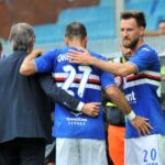 infortunio quagliarella sampdoria-chievo