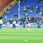 Riscaldamento Sampdoria Chievo