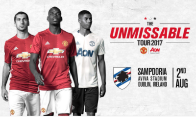 manchester united sampdoria