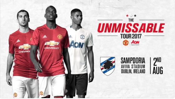 manchester united sampdoria