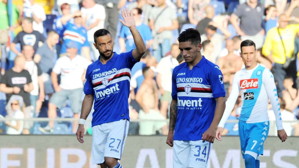 torreira quagliarella sampdoria