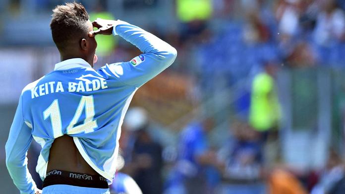 keita esultanza lazio derby aprile 2017 1