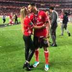 pereira fidanzata festa benfica