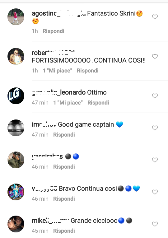 skriniar instagram 2