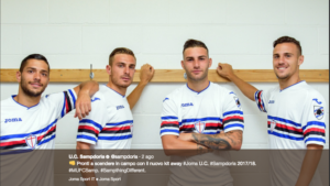 Sampdoria, non c’è storia: hai la maglia più bella del mondo