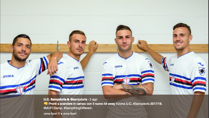 Sampdoria maglia