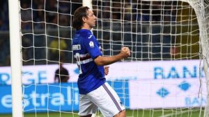 barreto esultanza tris sampdoria agosto 2017