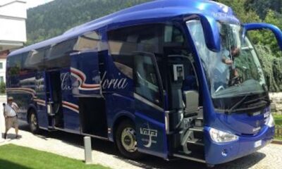 Sampdoria pullman ritiro ponte di legno