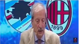 La Sampdoria vince e Crudeli impazzisce: «A casa, vergogna!» – VIDEO