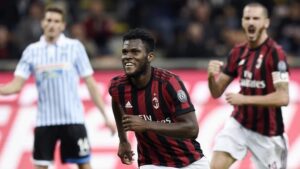 kessie esultanza milans spal settembre 2017