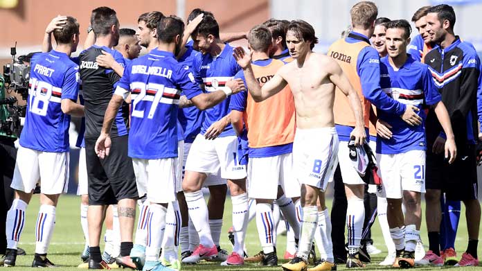 Sampdoria streaming