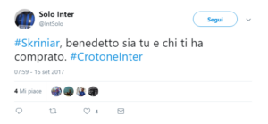 skriniar gol reazioni 14