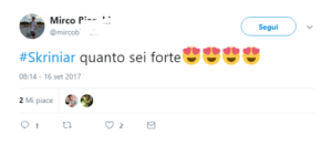 skriniar gol reazioni 7