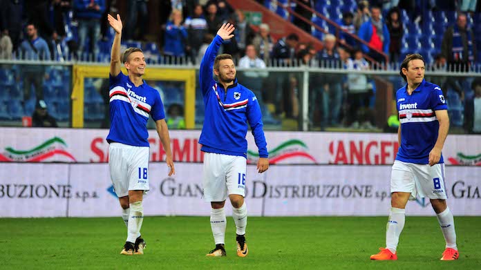 linetty praet sampdoria convocati barreto