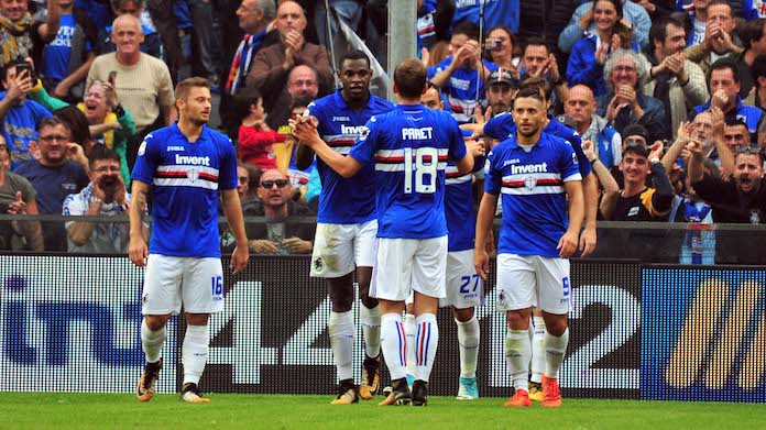 Sampdoria streaming