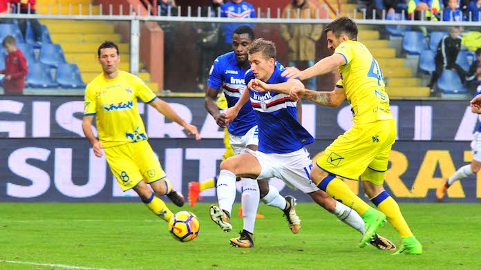 Sampdoria Praet chievo