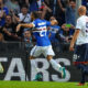 quagliarella esultanza sampdoria-crotone