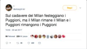 Udinese-Sampdoria è social: il sosia di Beppe Grillo e l’arbitraggio… lucido!