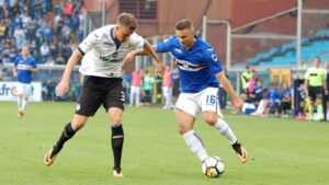 linetty contrasto sampdoria atalanta ottobre 2017
