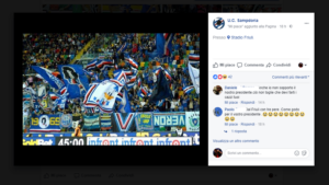 tifosi sampdoria udinese instagram 2