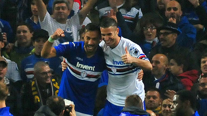 Sampdoria highlights quagliarella puggioni