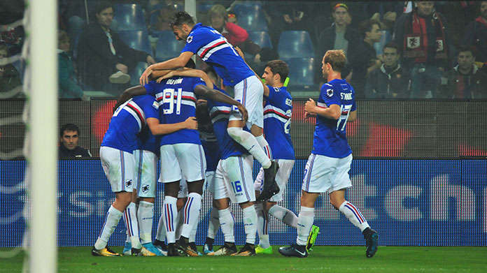 Sampdoria diretta