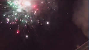 fuochi artificio derby tifosi raduno