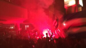 raduno tifosi sampdoria achotel derby 12