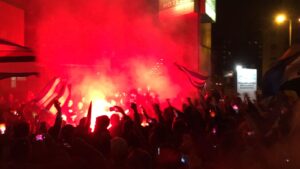 raduno tifosi sampdoria achotel derby 17