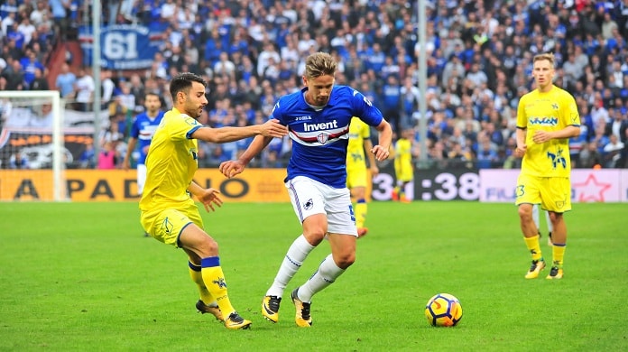 sampdoria-chievo highlights