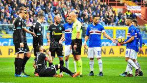 Sampdoria-Spal, la moviola: rigore dubbio