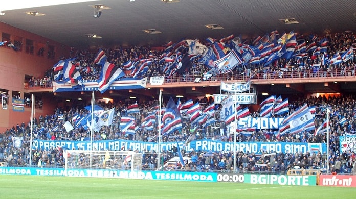 tifosi sampdoria gradinata sud ferraris