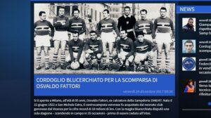 Addio a Osvaldo Fattori il messaggio della Sampdoria Samp News 24