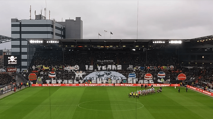 st. pauli sampdoria coreografia