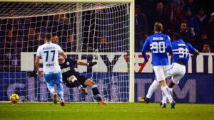 zapata sampdoria lazio dicembre 2017 1