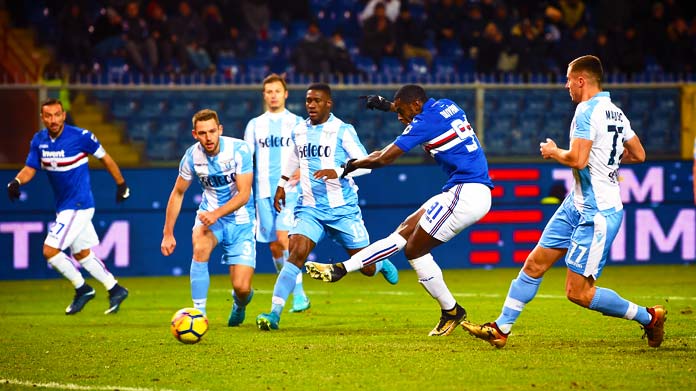 zapata sampdoria-lazio