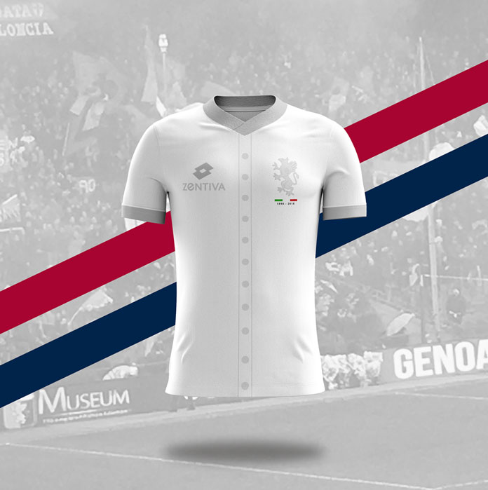 Divise "city edition": come sarebbe la maglia blucerchiata 36 Genoa